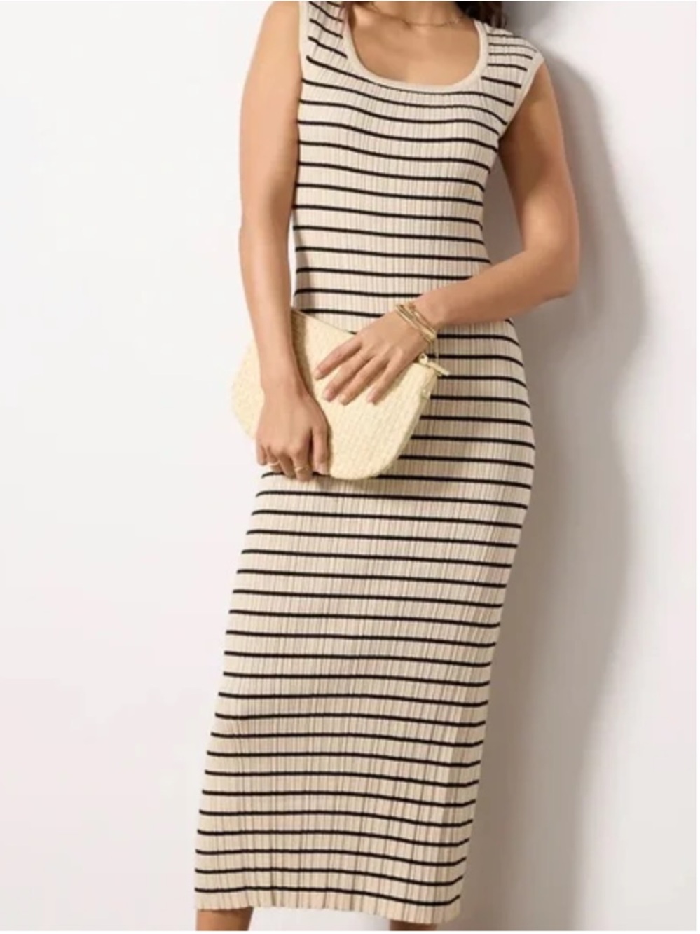 Z Supply Women's Gisele Stripe Midi Dress - Picture 5 of 8